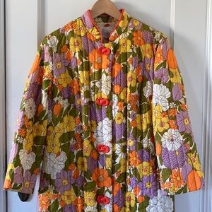 Vintage Floral Housecoat